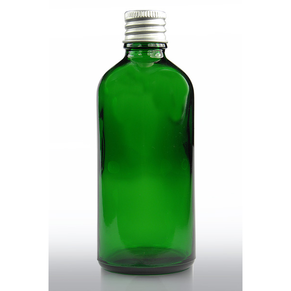 100ml Green DIN18mm Euro Glass Bottle Essential Oil Glass Bottle with dropper or screw cap or fine mist spray