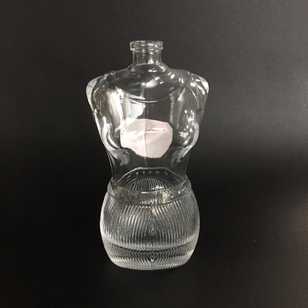 100ml High-Heeled Shoes Painting Blue Perfume Bottles