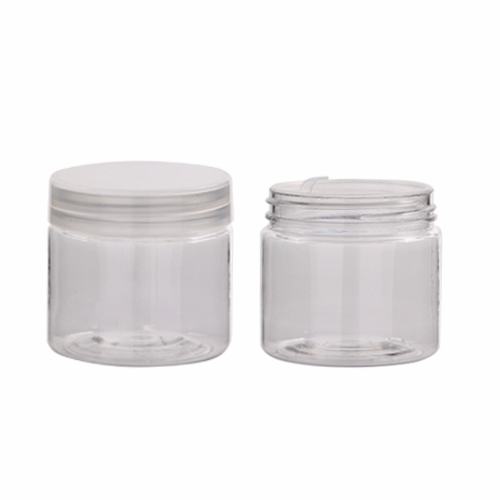 100ml High Quality Custom Cosmetic Cream Empty Round Colorful Eco-friendly Pet Jars 200ml Plastic Jar