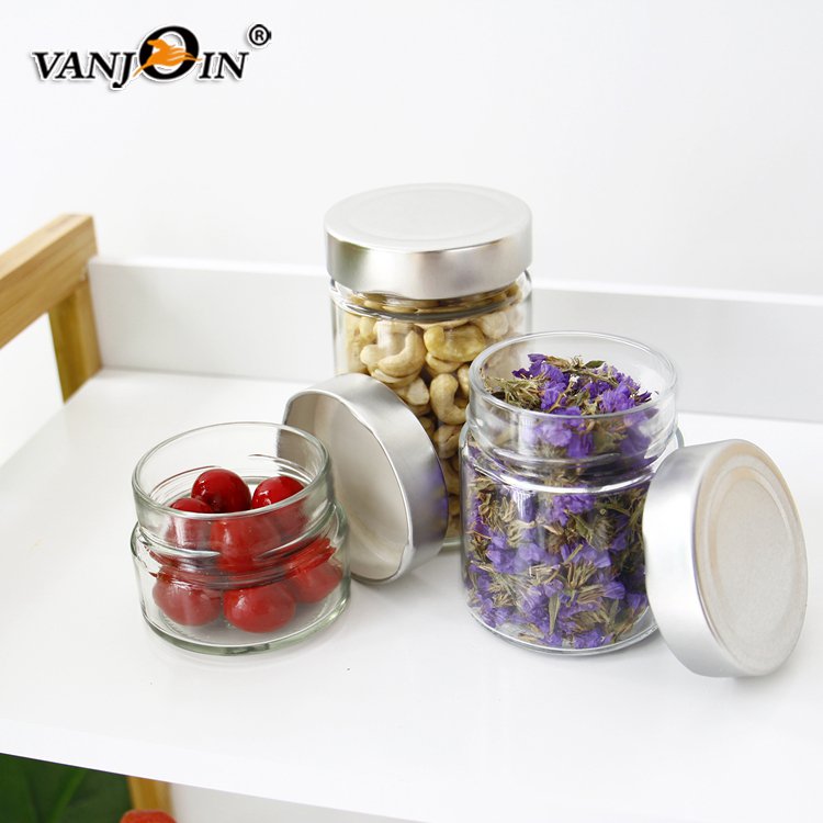 100ml Jam Honey Glass Jars Food Storage Jars With Lid For Food