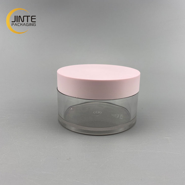 100ml Luxury Sweet Cosmetics Packaging PETG Plastic Jar With PE Sealer Perfect For Storing Creams and lotions
