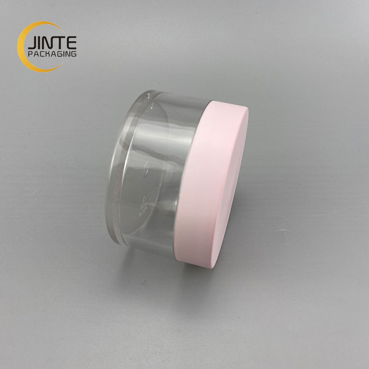 100ml Luxury Sweet Cosmetics Packaging PETG Plastic Jar With PE Sealer Perfect For Storing Creams and lotions