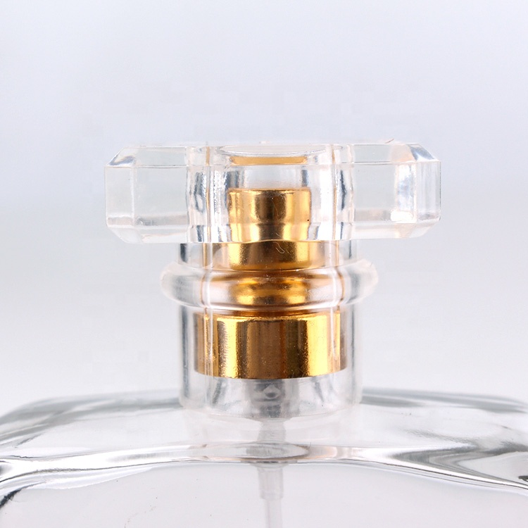 100ml Manufacturer glass perfume bottle fragrance bottle with fine mist sprayer