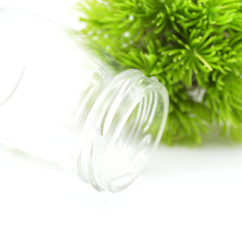 100ml Mini wholesale glass bottles with Tinplate lid pudding yogurt candy jars