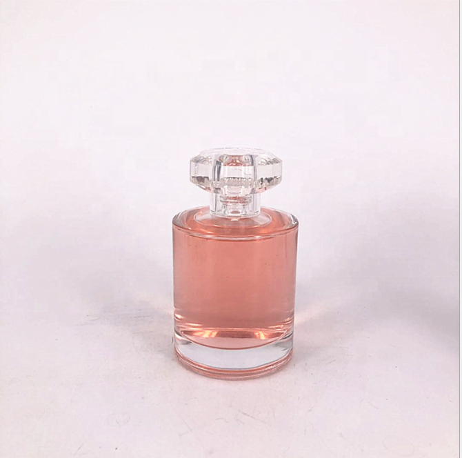 100ml Perfume Glass Pump Spray Bottle Luxury Cylinder Clear Glass Perfume Mist Atomizer