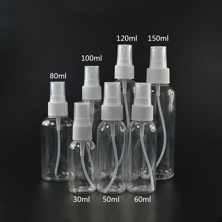 100ml Plastic Fine Mist Spray Pump Bottle Refill Perfume Bottle Used For Body Spray