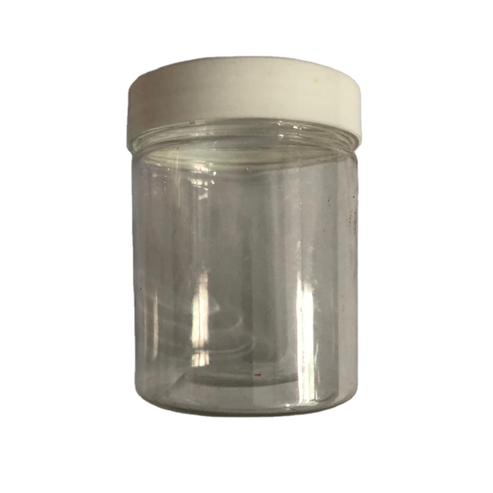 100ml Plastic Portable Cosmetic Empty Plastic Jar Pot Box Makeup Nail Art Bead Storage Container Round Bottle Transparent Cream