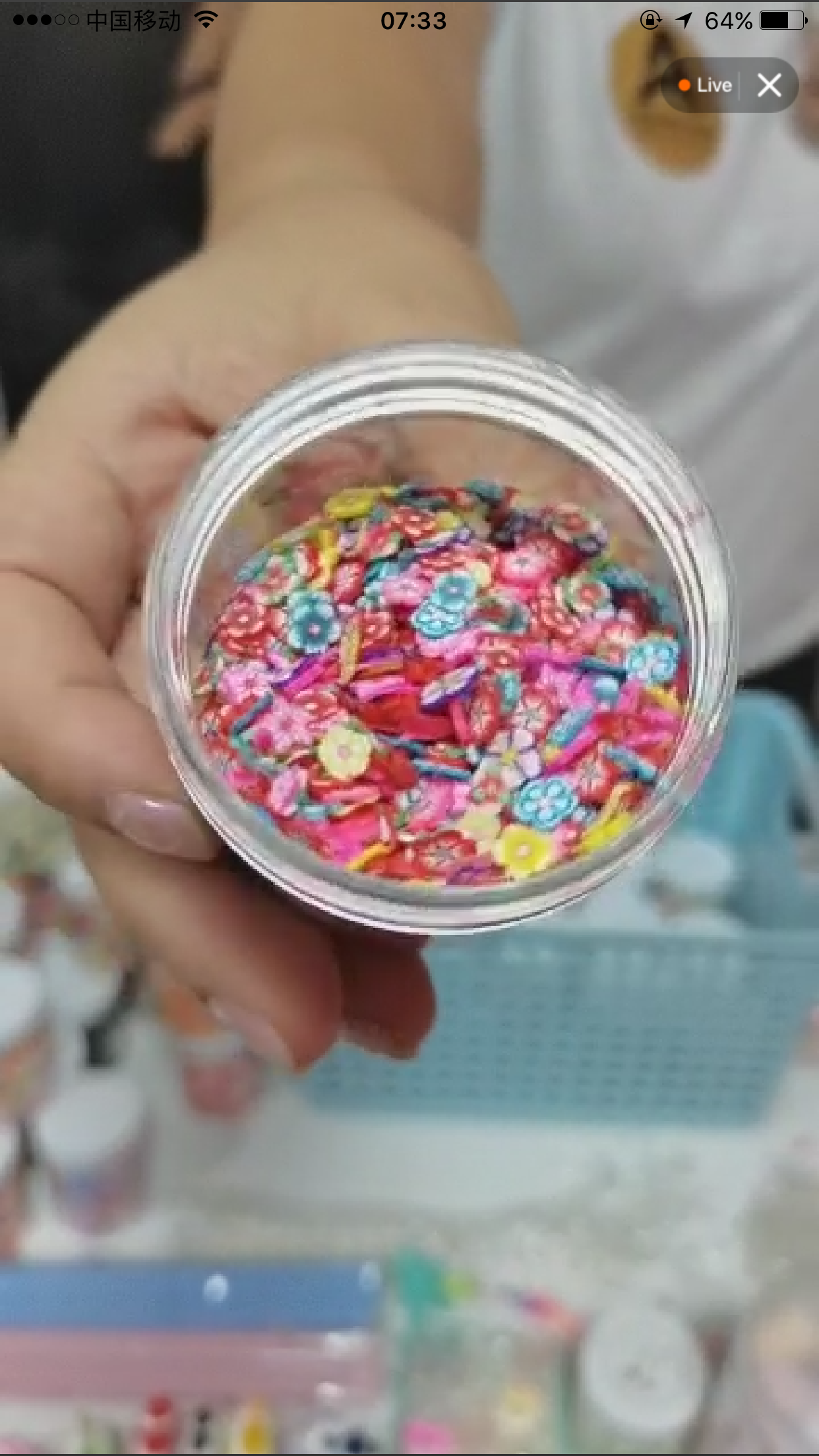 100ml Plastic Portable Cosmetic Empty Plastic Jar Pot Box Makeup Nail Art Bead Storage Container Round Bottle Transparent Cream