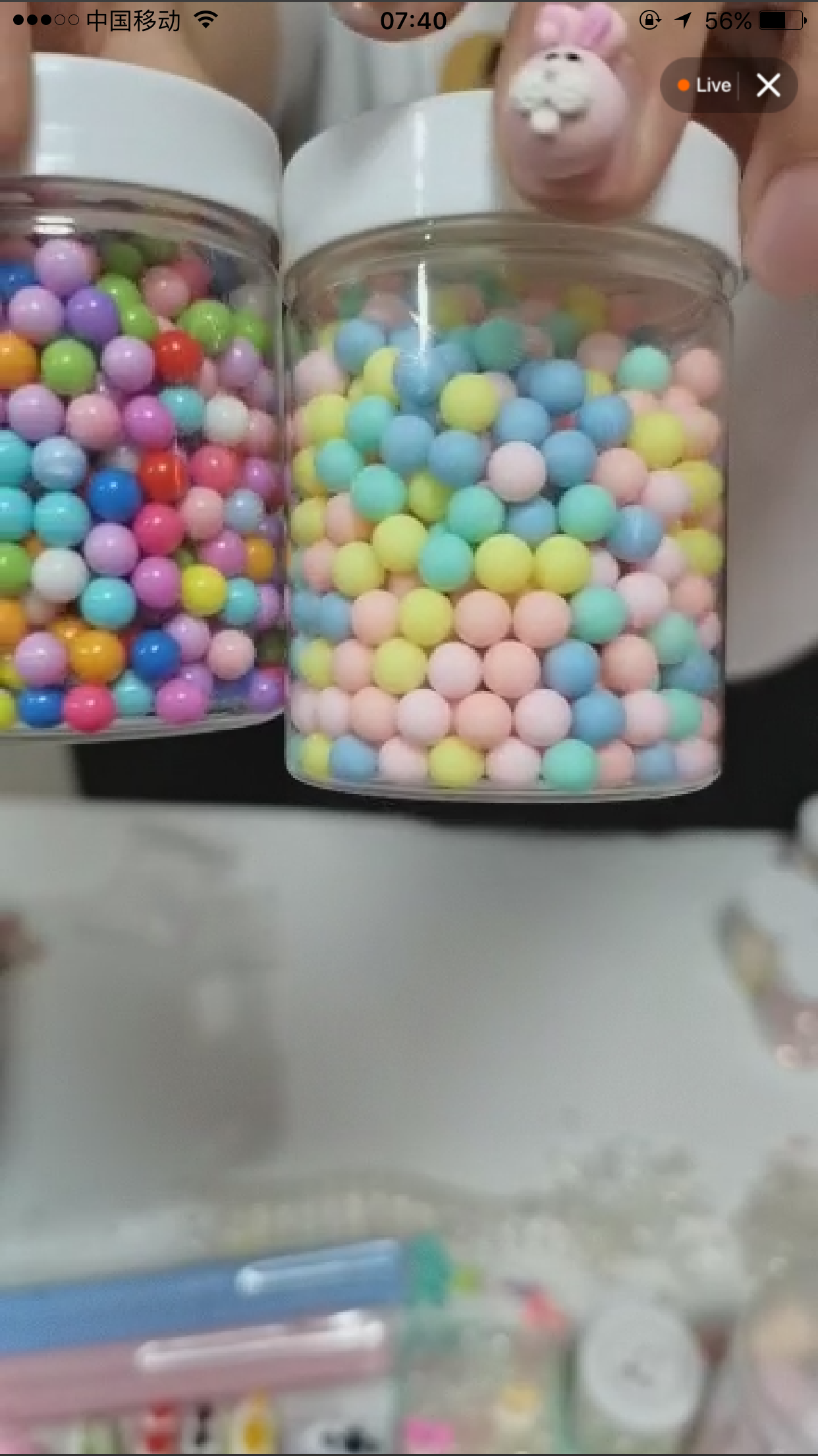 100ml Plastic Portable Cosmetic Empty Plastic Jar Pot Box Makeup Nail Art Bead Storage Container Round Bottle Transparent Cream