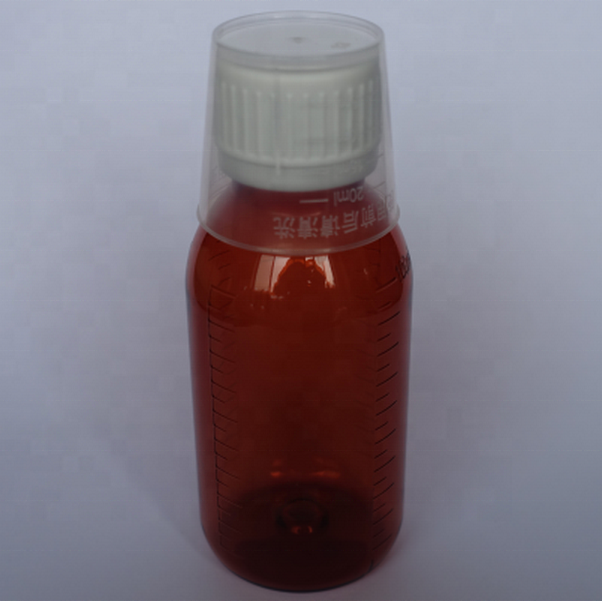 100ml Tamper Cap Liquid Medicine Bottle