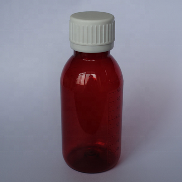 100ml Tamper Cap Liquid Medicine Bottle