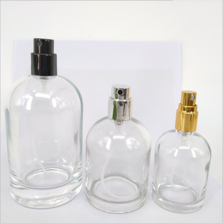 100ml Transparent Glass Perfume Bottles