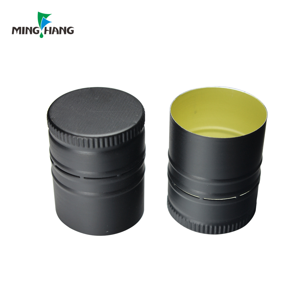 100ml Tube Glass Liquor Bottle 50ml Sample Wine Bottle With Aluminum Cap