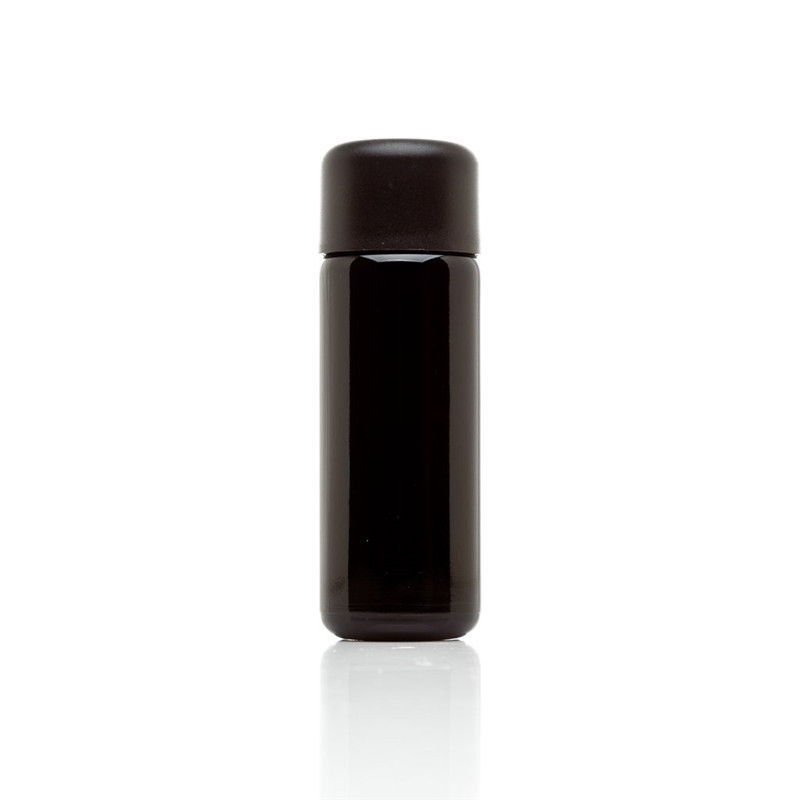 100ml Ultraviolet Glass Bottles - Empty Refillable Containers with Screwtop Lid and Spray Dispensing Cap