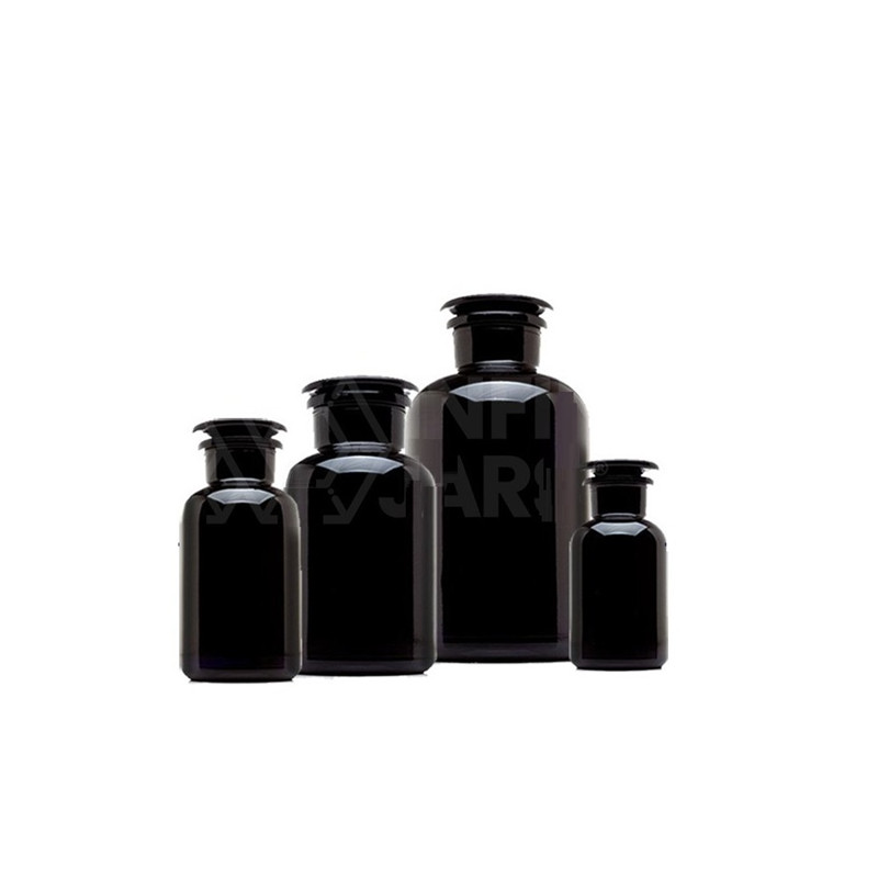 100ml Ultraviolet Glass Bottles - Empty Refillable Containers with Screwtop Lid and Spray Dispensing Cap