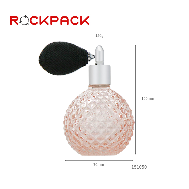 100ml Vintage Style Ball Shaped Refillable Perfume Atomizer Spray Bottle