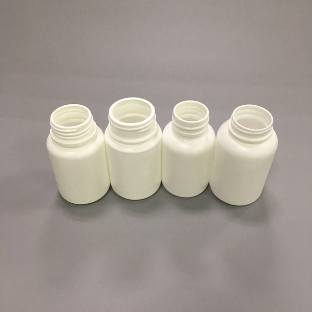 100ml White HDPE cylinder Plastic Bottles Pharmaceutical bottles