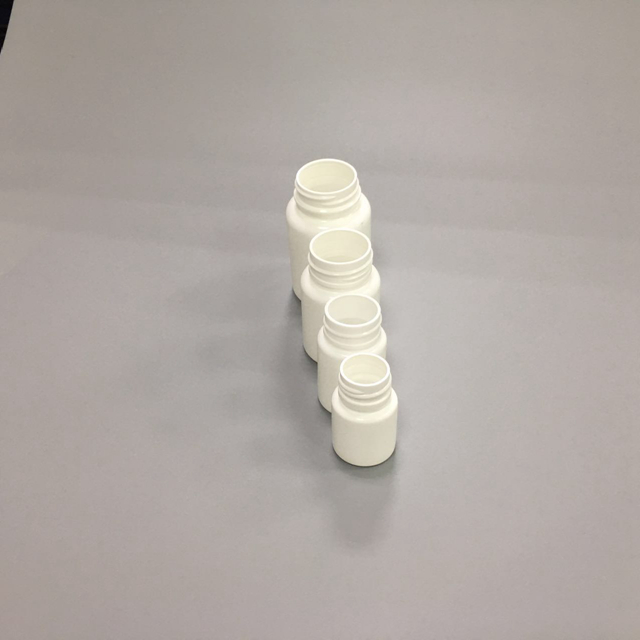 100ml White HDPE cylinder Plastic Bottles Pharmaceutical bottles