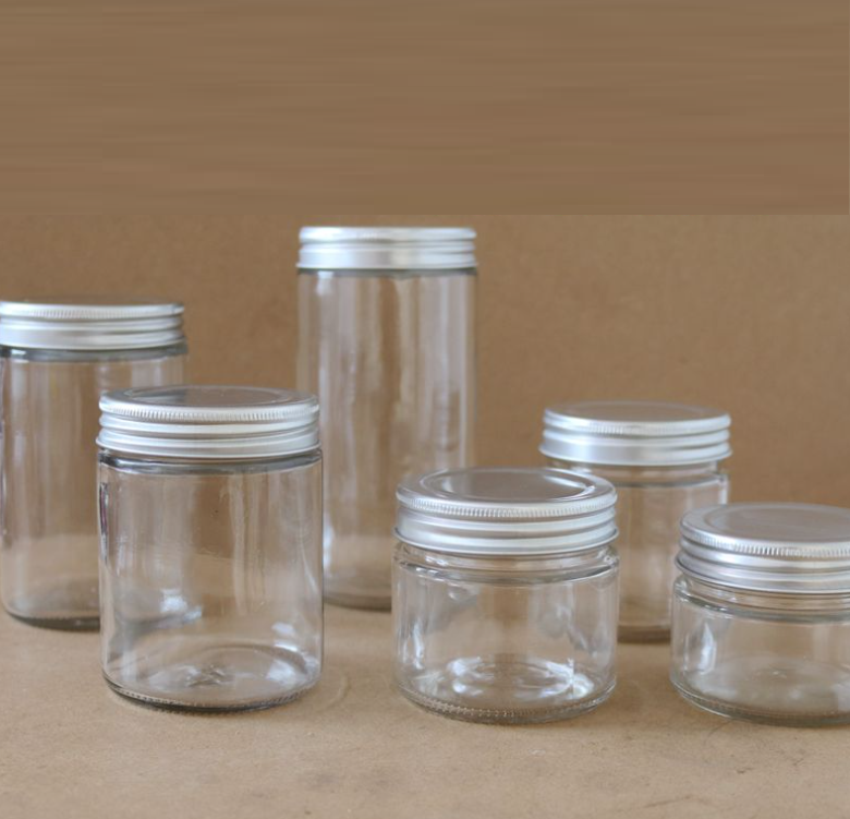 100ml Wide Mouth clear candle holder