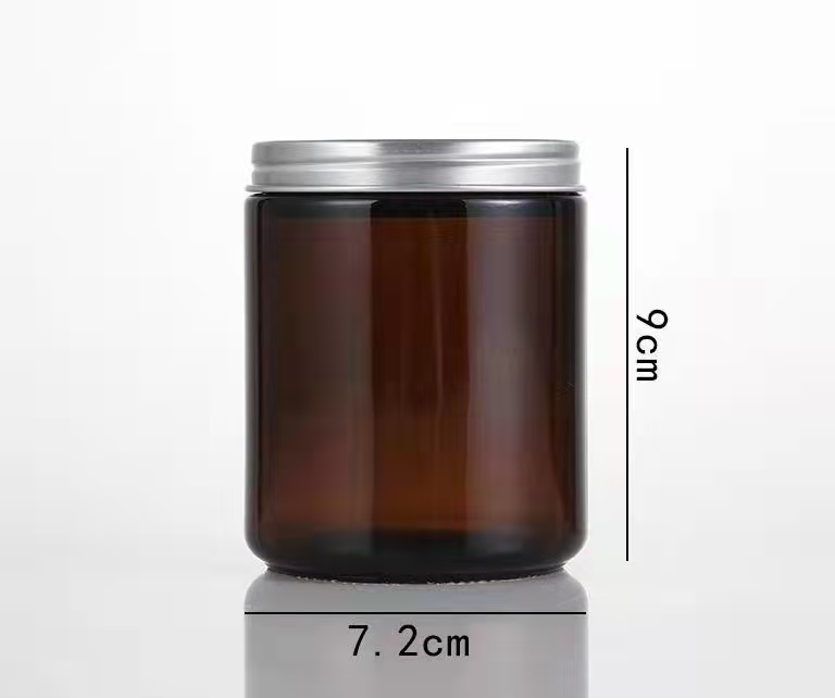 100ml Wide Mouth clear candle holder