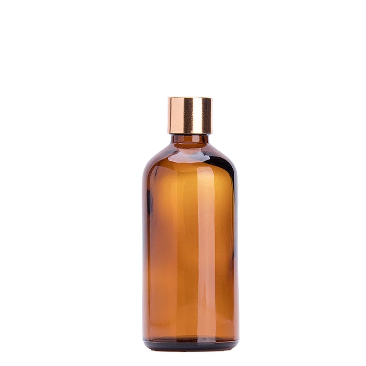 100ml amber glass essential oil bottle