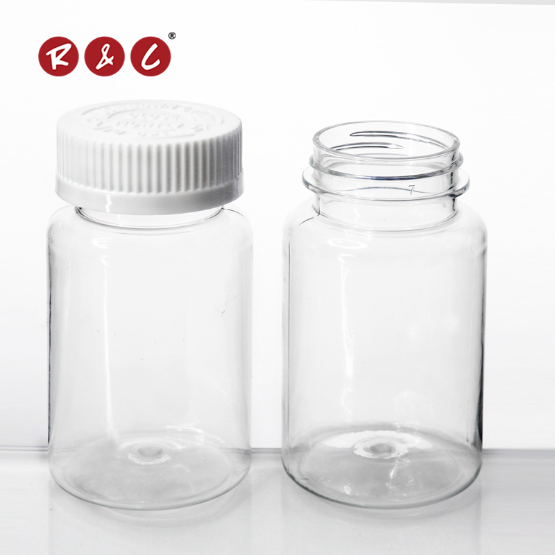 100ml childproof cap plastic cbd oil capsules bottle