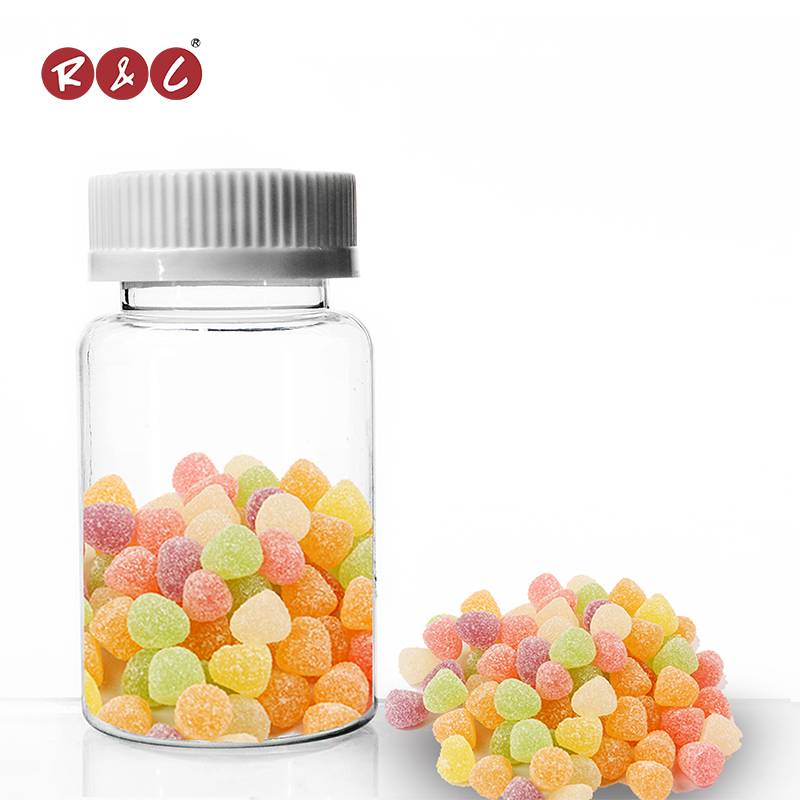 100ml childproof cap plastic cbd oil capsules bottle