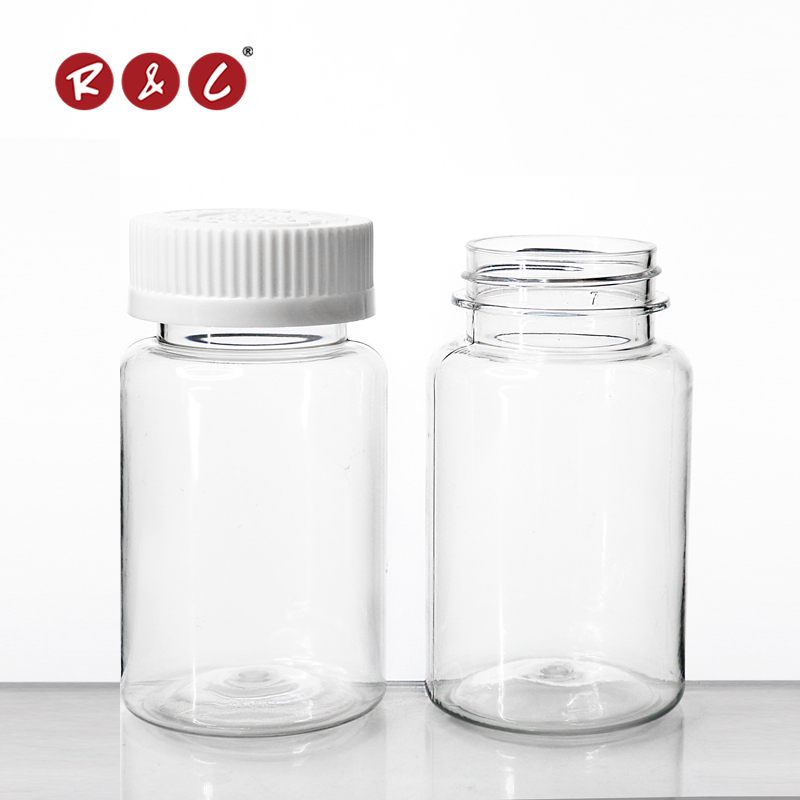 100ml childproof cap plastic cbd oil capsules bottle