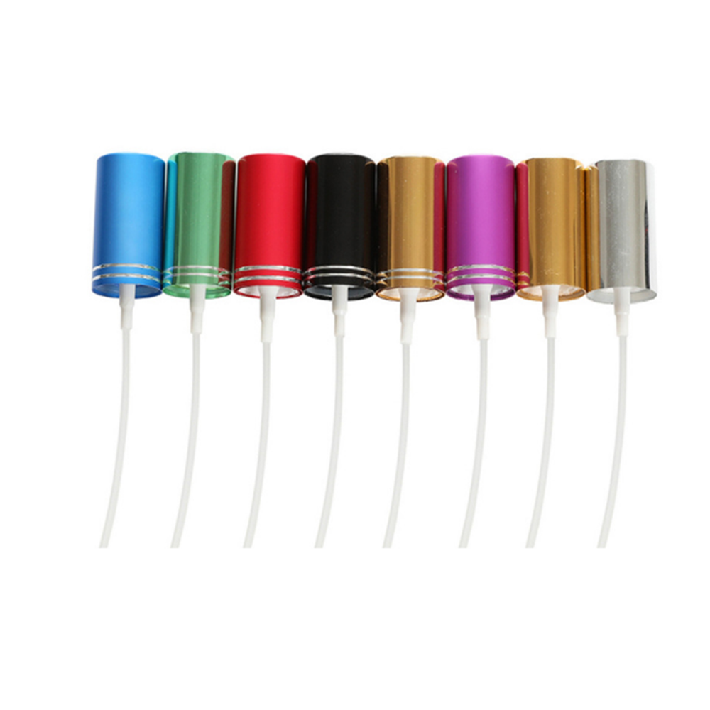 100ml clear amber green blue refillable perfume glass spray bottle for essential oil