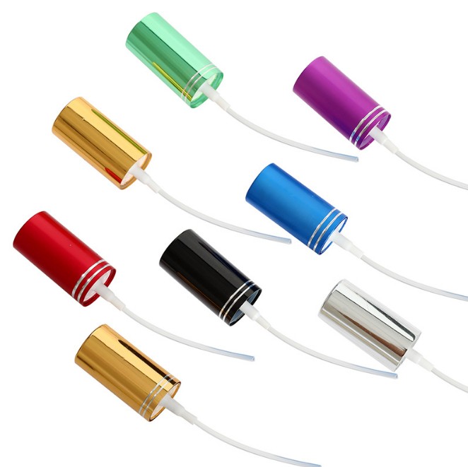 100ml clear amber green blue refillable perfume glass spray bottle for essential oil