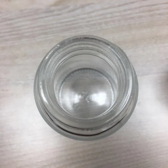 100ml clear glass pill bottle for medicine package