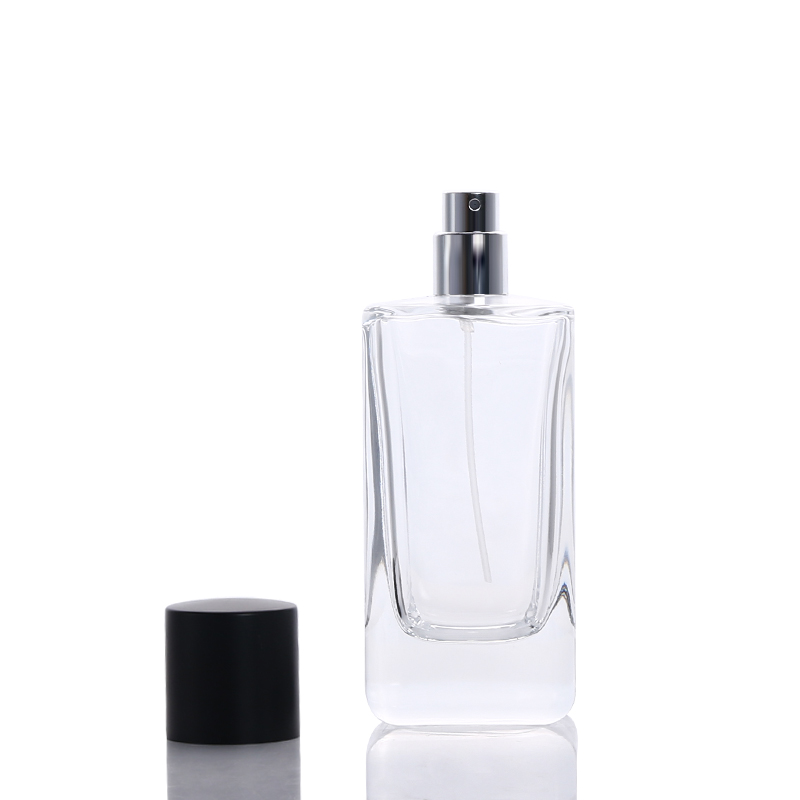 100ml empty clear perfume spray bottle glass