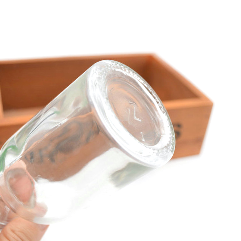 100ml empty small mouth mini spirits vodka liquor glass bottle with screw cap