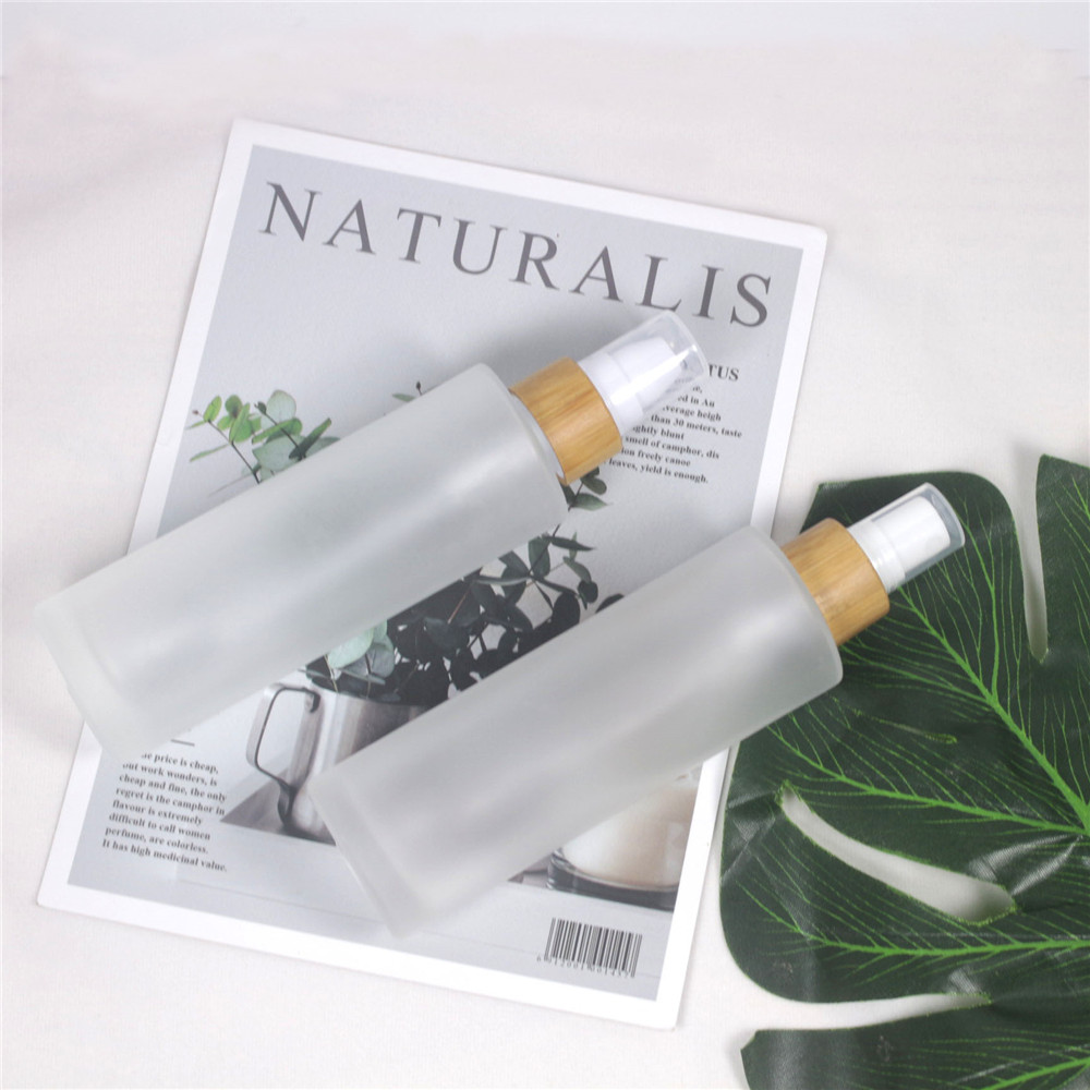 100ml empty sub bottle frosted bottle with pump ground glass emulsion bottle