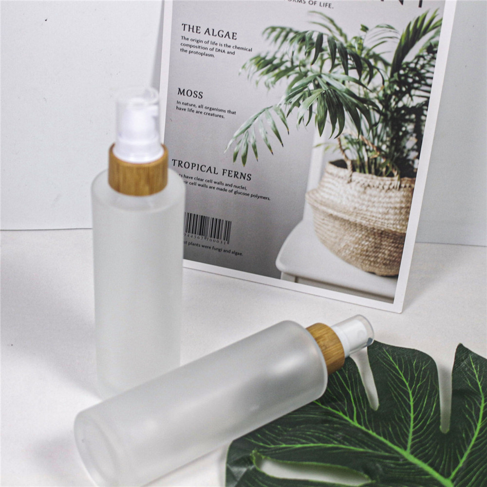 100ml empty sub bottle frosted bottle with pump ground glass emulsion bottle