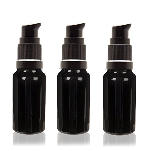 100ml emulsion lotion serum empty amber clear green cosmetic pump glass bottle