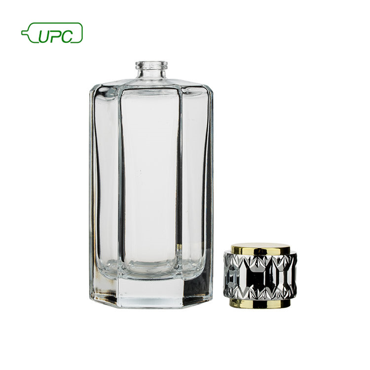 100ml fancy luxury design glass bottle glass perfume