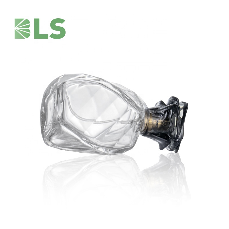 100ml fancy perfume bottle cosmetic chinese flower cap perfume bottles