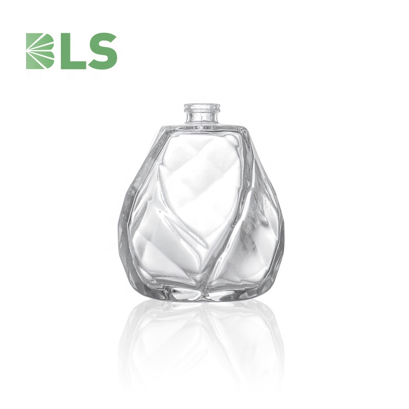 100ml fancy perfume bottle cosmetic chinese flower cap perfume bottles