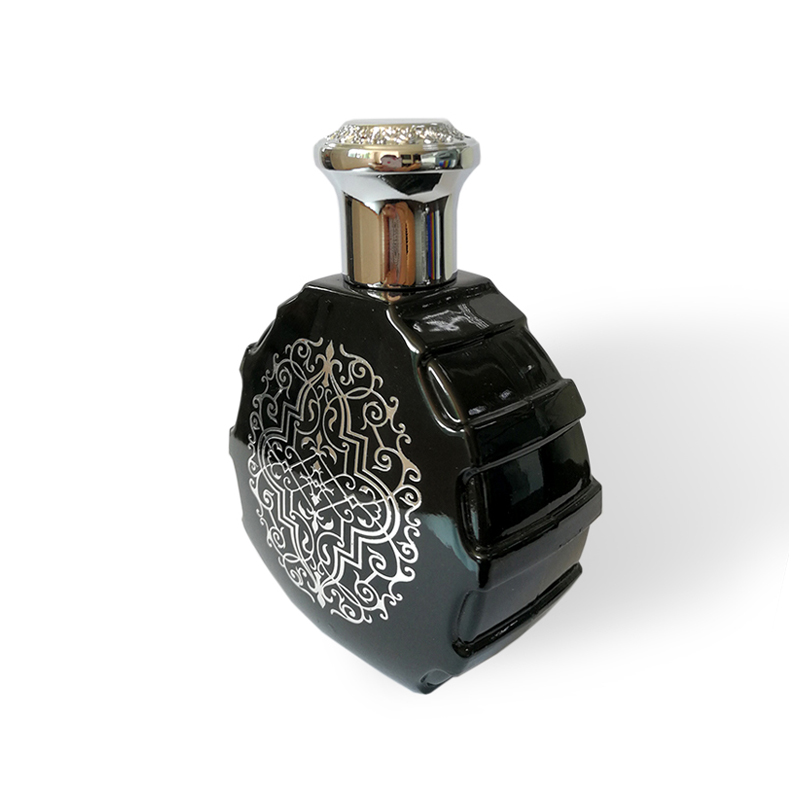 100ml fast delivery elegant vintage empty clear glass parfum bottle for sale