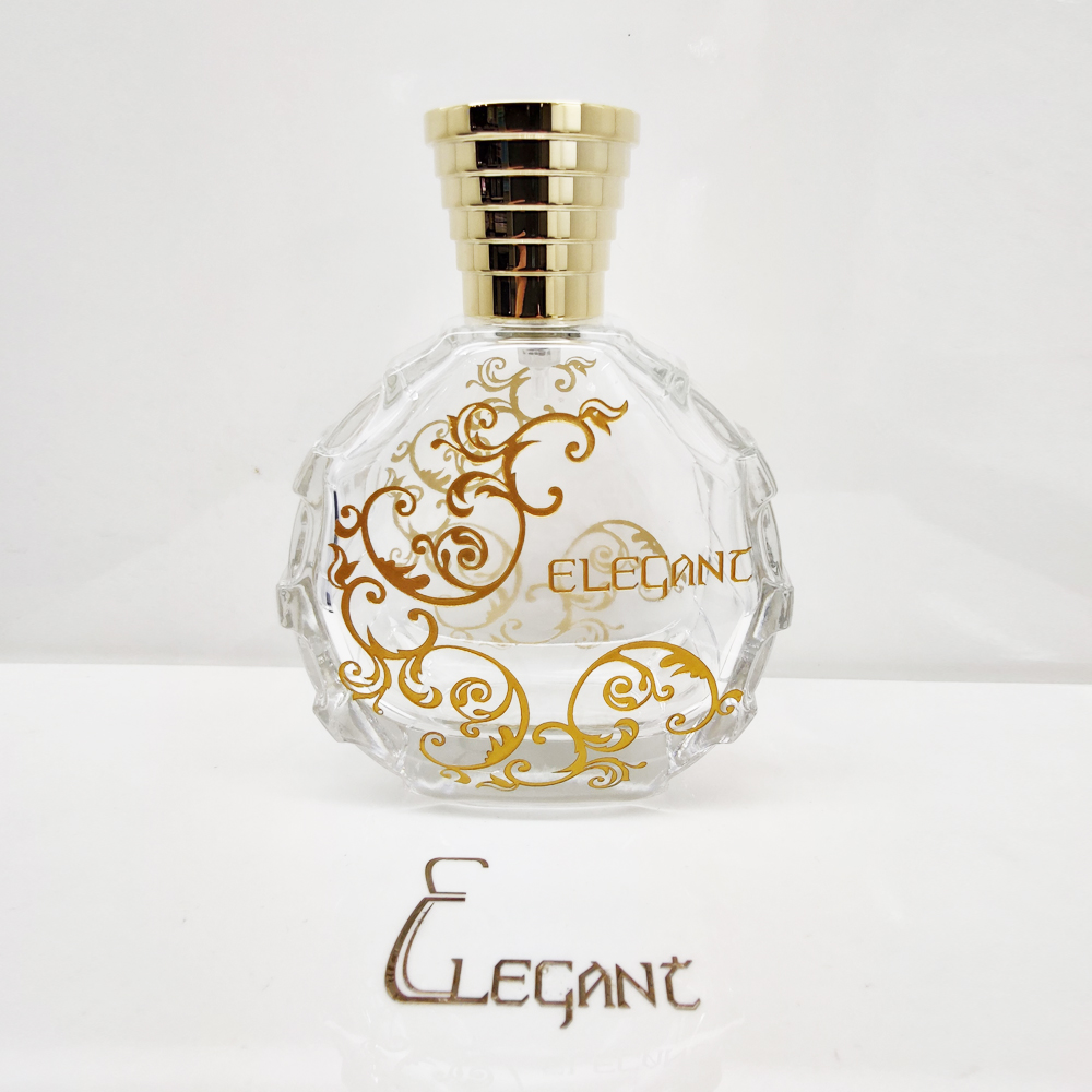 100ml fast delivery elegant vintage empty clear glass parfum bottle for sale