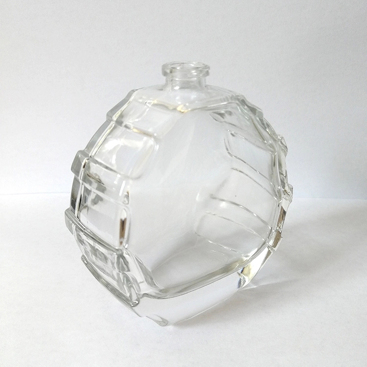 100ml fast delivery elegant vintage empty clear glass parfum bottle for sale