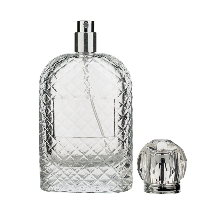 100ml glass fancy perfume bottle