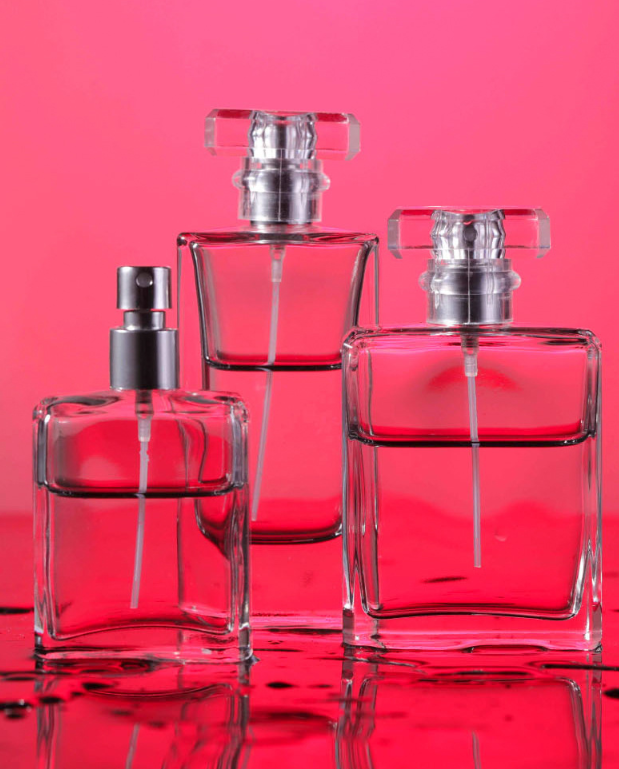 100ml glass fancy perfume bottle