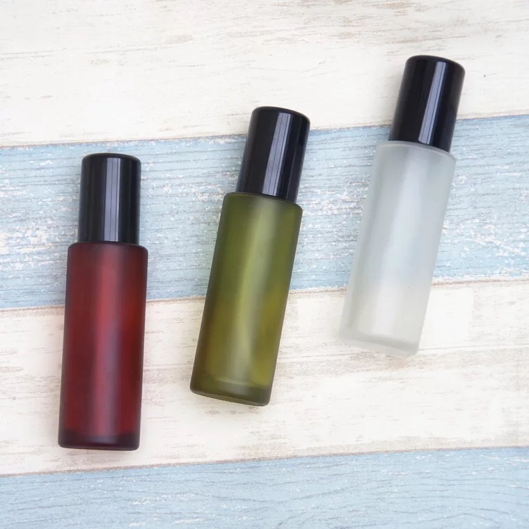 100ml glass frosted spray bottle mist,cosmetic spray pump bottle