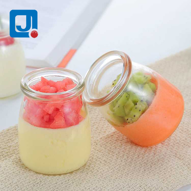 100ml glass milk jar pudding jars jam jelly jars