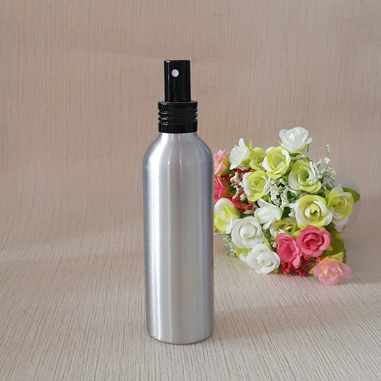 100ml high quality cosmetic liquid packaging spray aluminum bottle