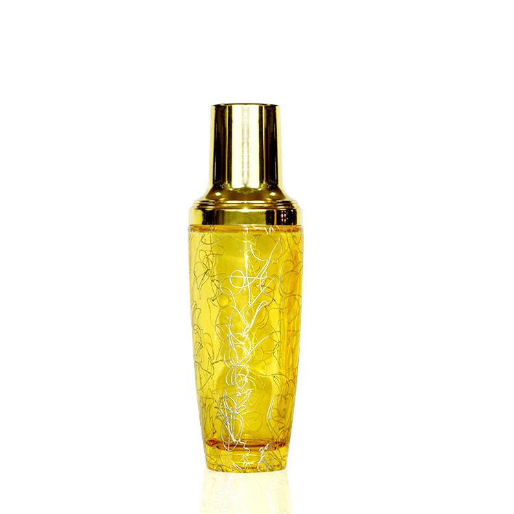 100ml lacquering bottle packaging lotion pump cosmetic glass container