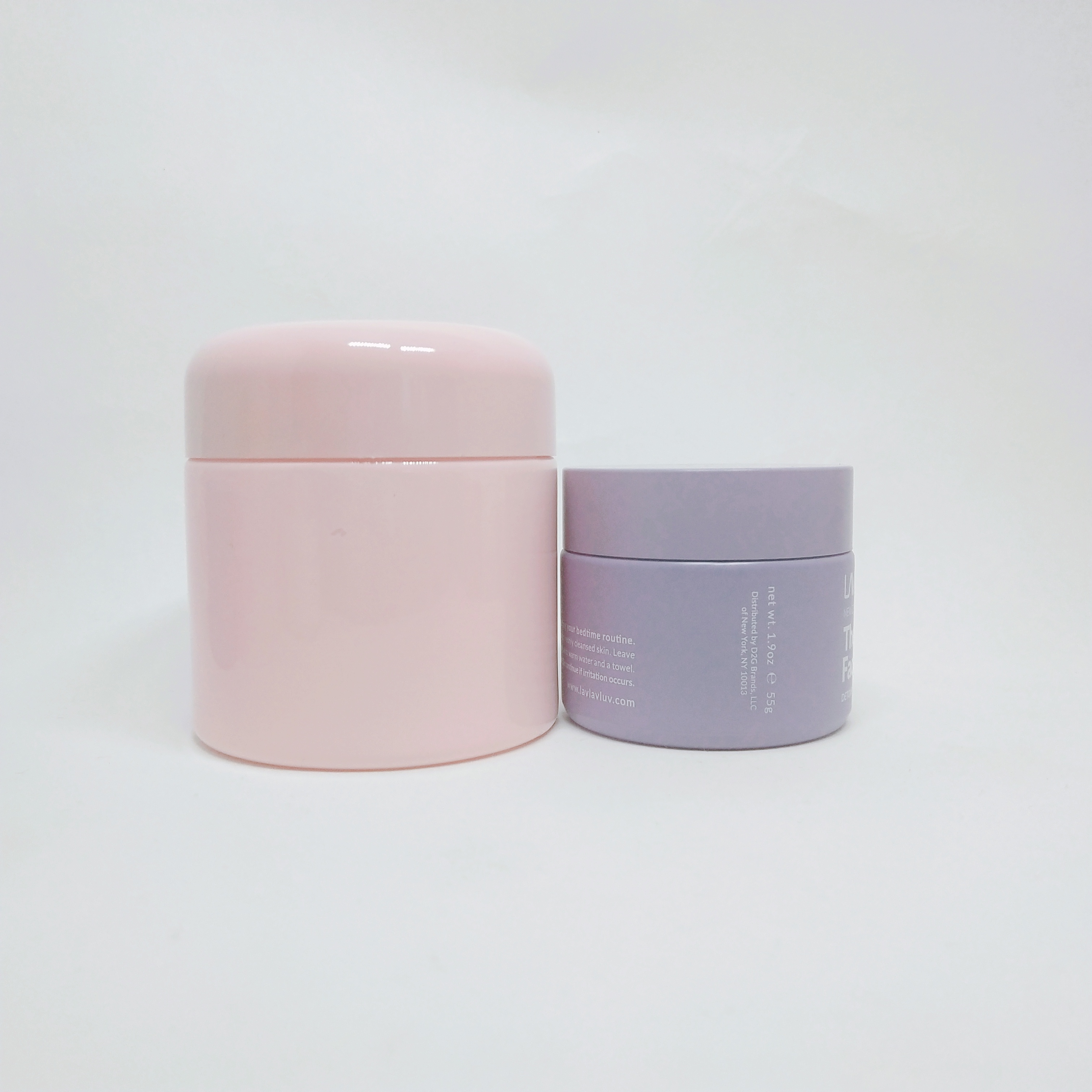 100ml large white porcelain cosmetic frosted glass cream jar