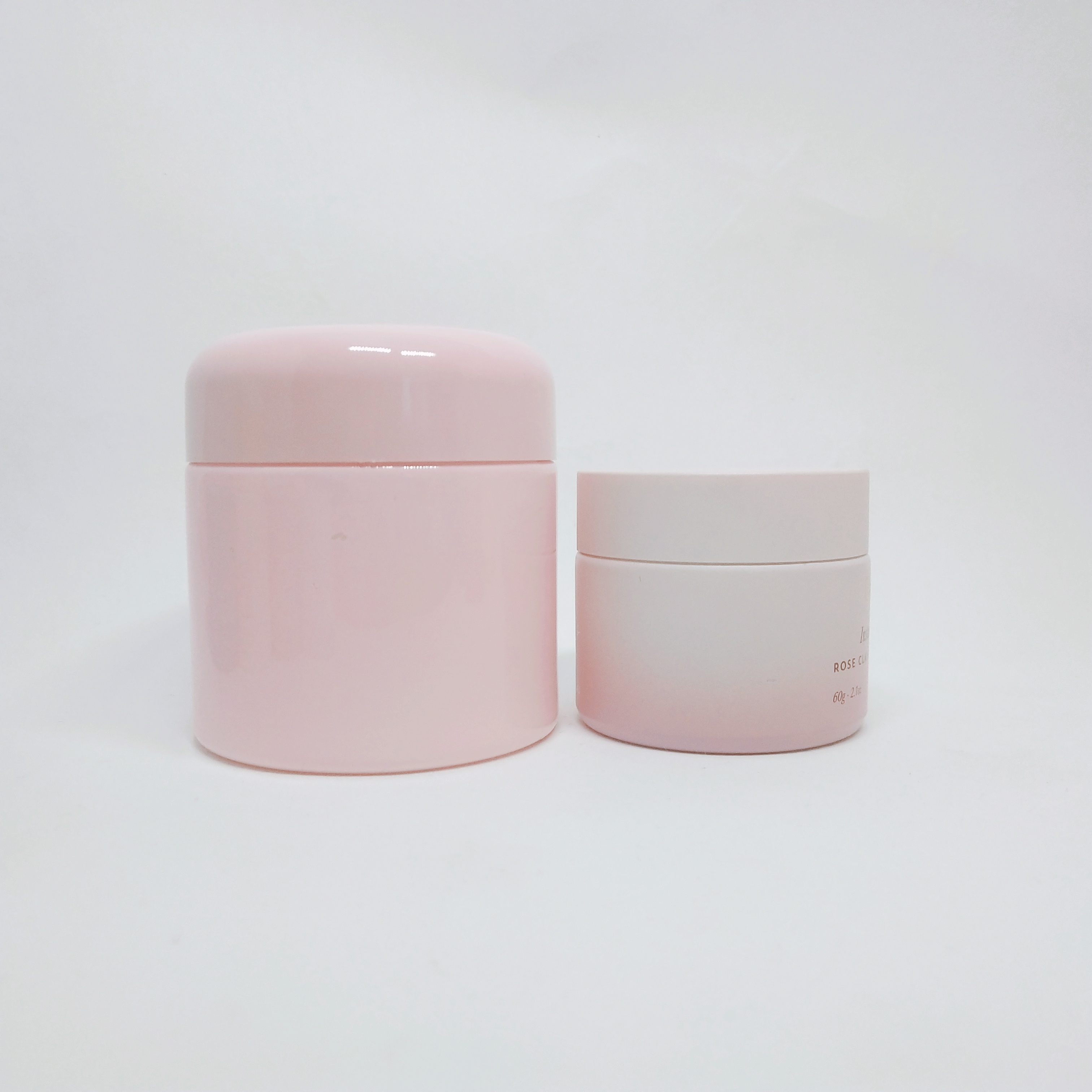 100ml large white porcelain cosmetic frosted glass cream jar